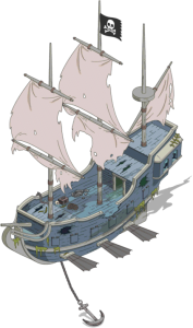 Пиратский корабль-призрак