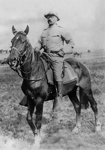 Рузвельт на коне