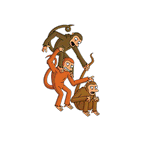 Агрессивные обезьяны