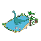 Озеро динозавров