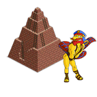 Египетская пирамида и Надзиратель Вилли
